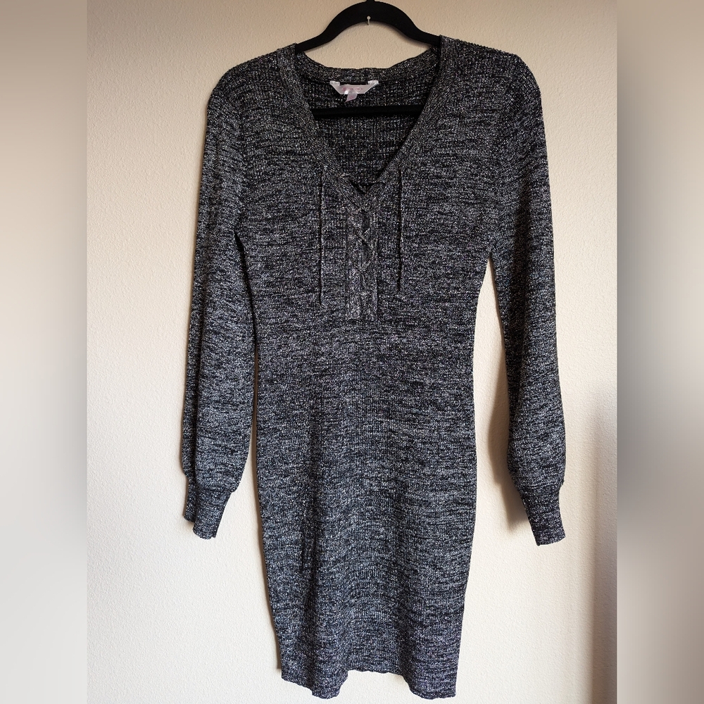 NWOT No Boundaries Charcoal Sweater Dress Size XL (Juniors)
